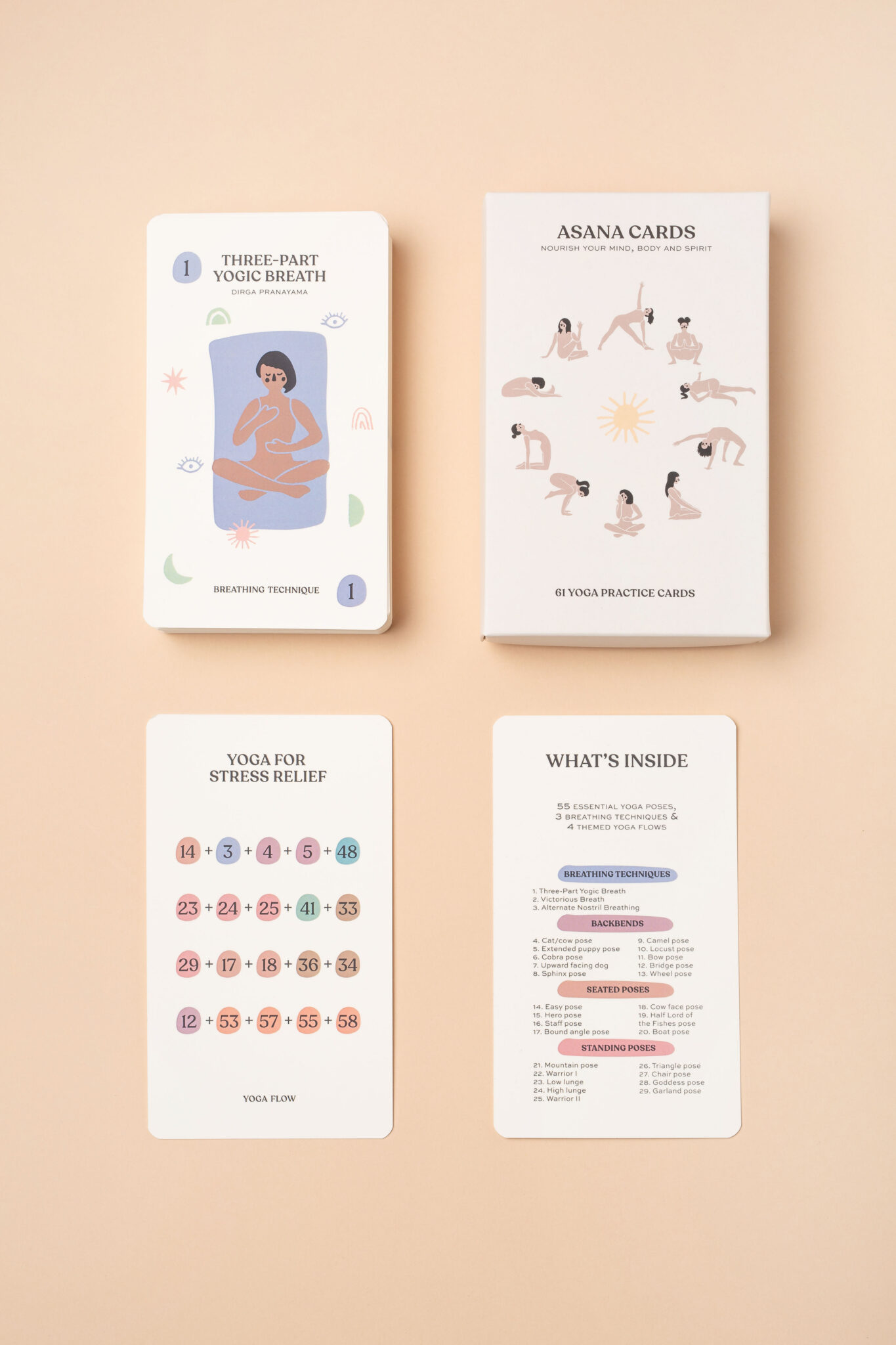 Asana Cards SUN EDITION – język angielski – Asana Creatives