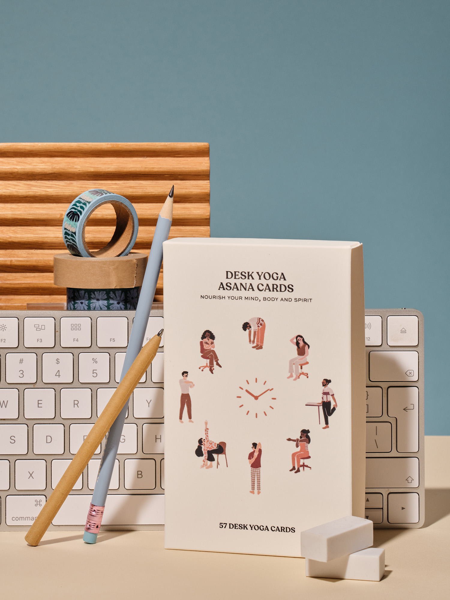 desk yoga cards