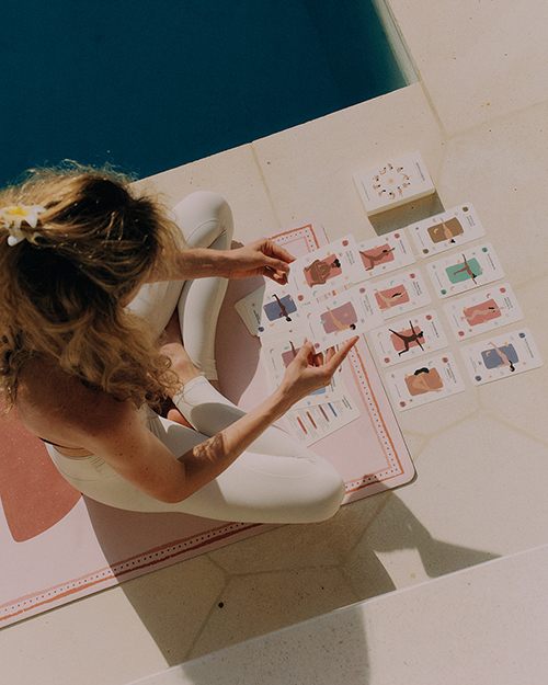 Asana Cards Sun Edition — karty do jogi 61 kart